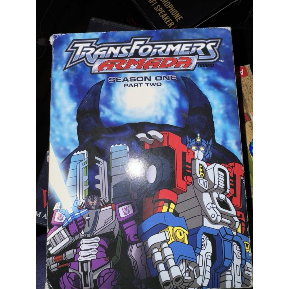 Transformers Armada: Season 1 Part 2 (DVD, 2006, 4-Disc Set) Not tested